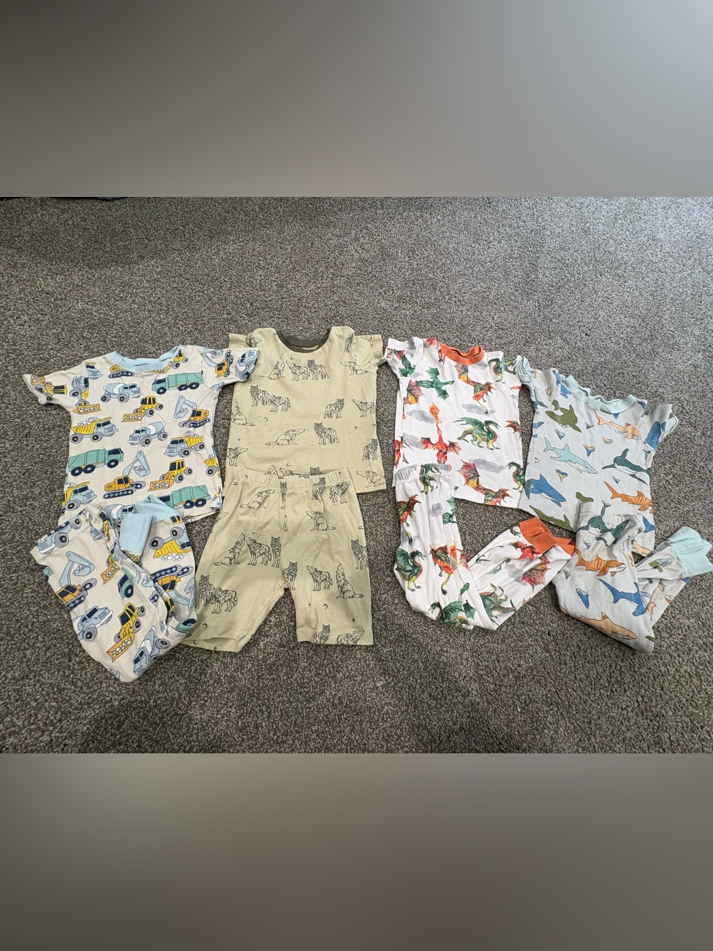 Boys Pajama Bundle Size 5